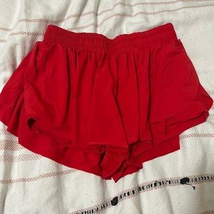 skirt with built in shorts athletic material